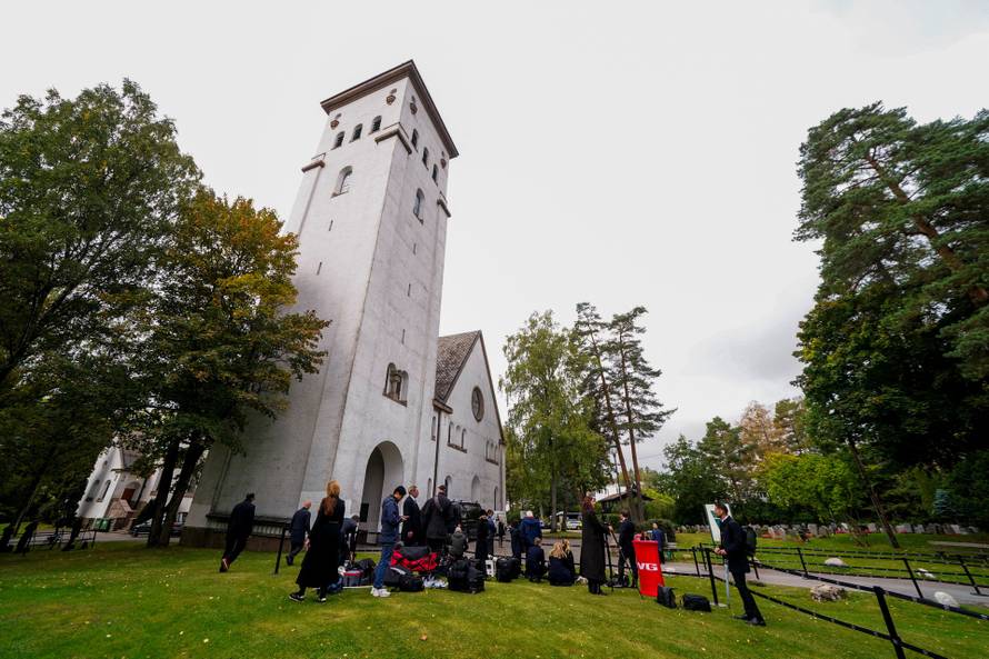 Norway's Princess Astrid's funeral, in Oslo
