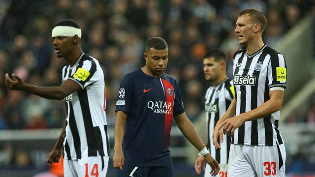 Champions League - Group F - Newcastle United v Paris St Germain