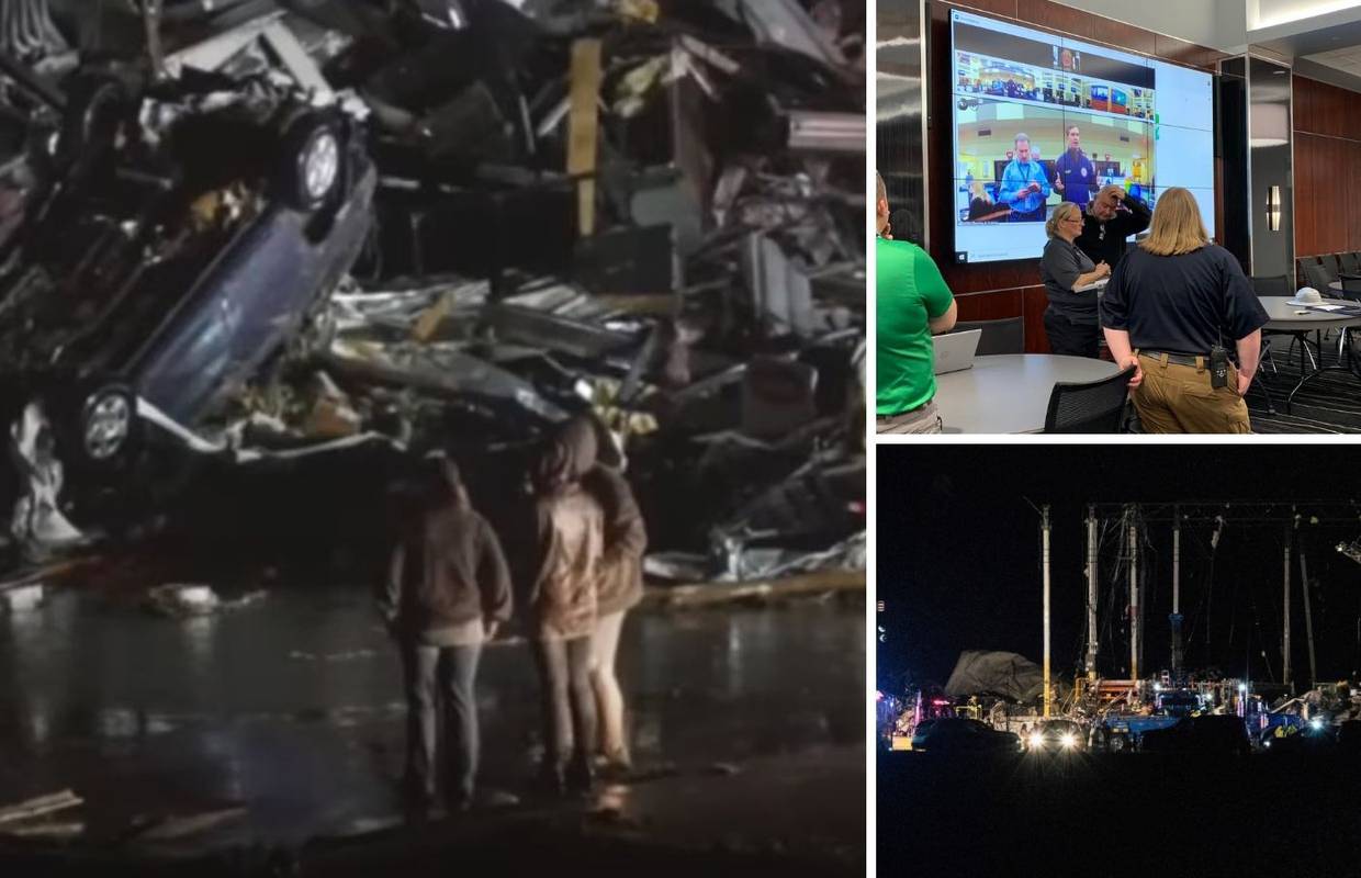 Tornado poharao Kentucky: 'Imamo najmanje 50 mrtvih'