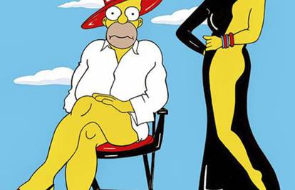 Seksi kalendar: Marge i Homer Simpson skinuli su se do kraja