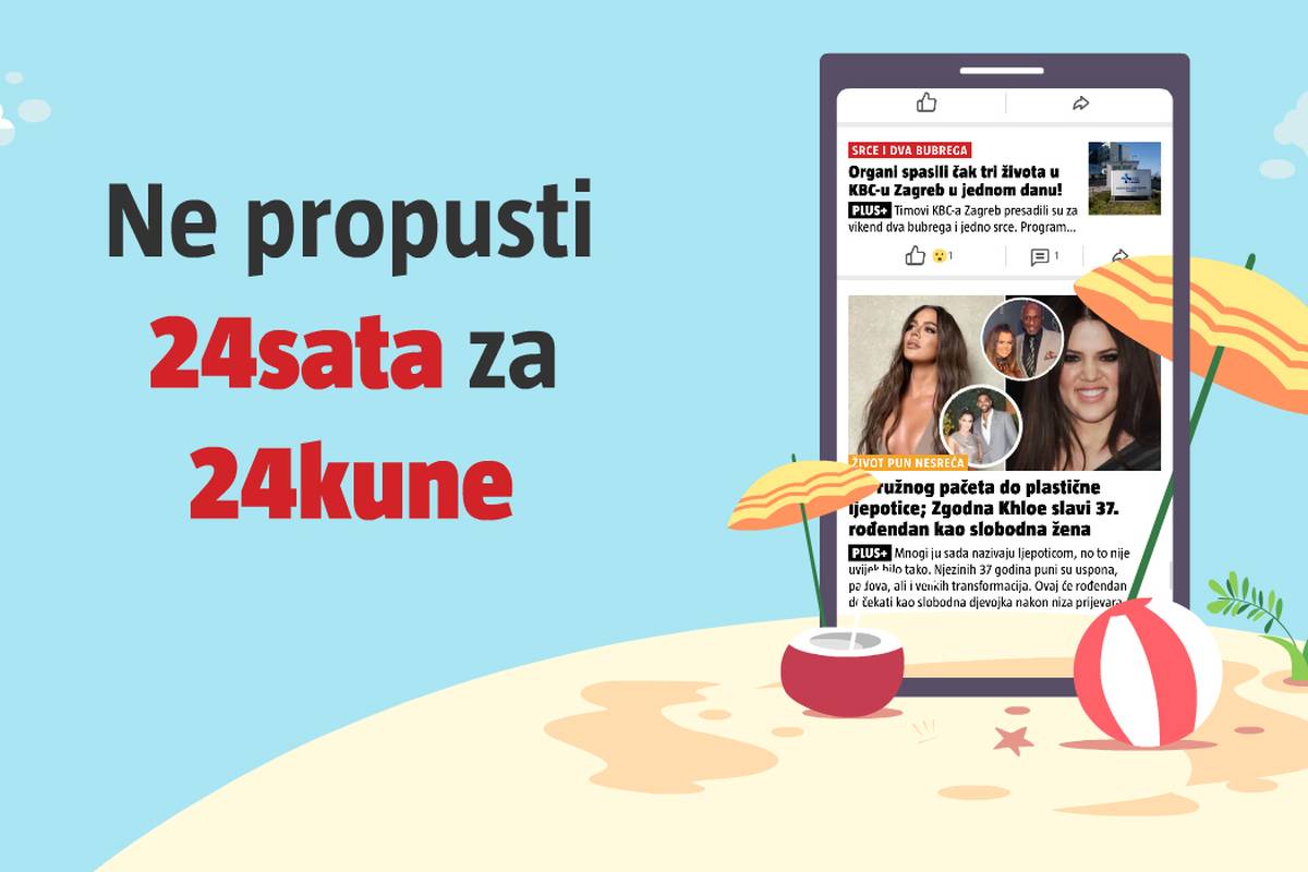 Čitaj tri mjeseca 24sata PLUS+ za 24 kune: Kupi Ljetni pristup