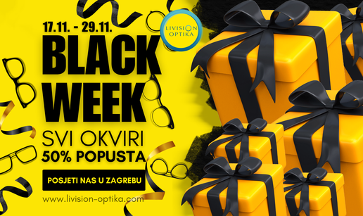 'Black week' u Livision optikama se ne propu&scaron;ta!