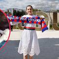 'Djevojčica u plavom kaputiću' na Poljudu navijala za Hajduk: Jako sam ponosna što sam tu