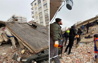 VIDEO Spasioci u Turskoj izvlače ljude ispod ruševina, u pomoć stižu timovi iz cijeloga svijeta