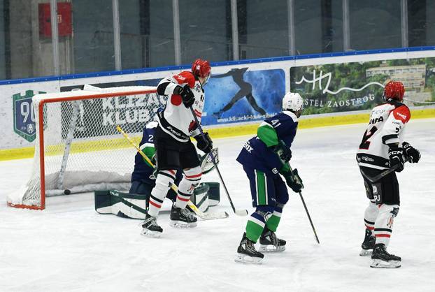 Sisak: Susret hokejaša Siska i Jesenica u Alpskoj hokejaškoj ligi