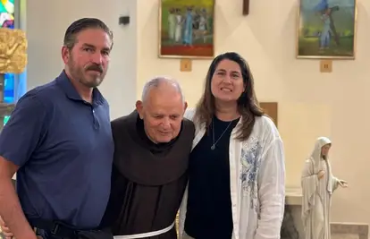 Zvijezda 'Pasije' u Zagrebu bio kod fra Joze Zovka: Uskoro će početi snimati i nastavak filma