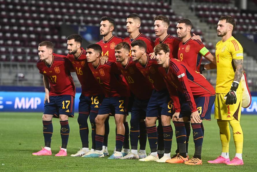 Hrvatska U-21 reprezentacija protiv Španjolske igra drugu utakmicu na Europskom prvenstvu za mlade