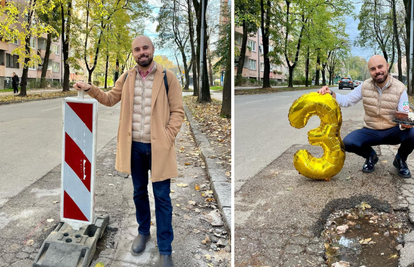 Rupi na cesti napravio proslavu rođendana: 'Mi već tri godine molimo vlasti da je saniraju...'