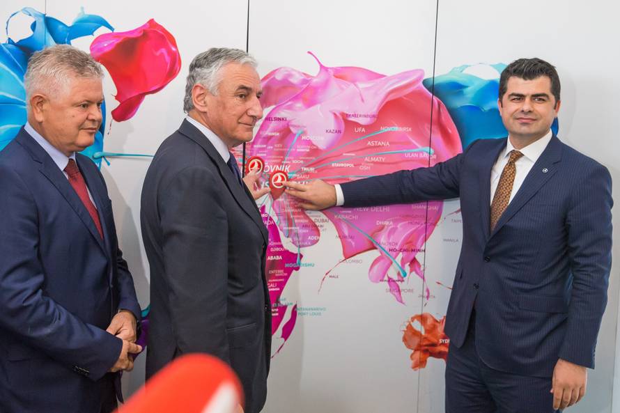 U Dubrovnik je stigao prvi zrakoplov Turkish Airlinesa