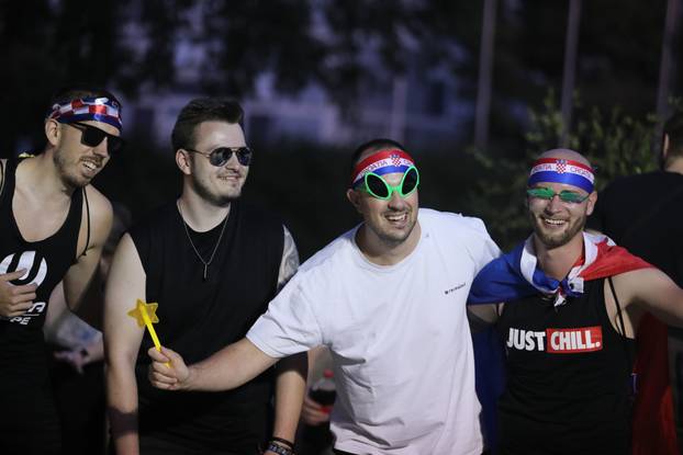 Split: Dolazak partijanera na drugu večer Ultra Europe festivala 2025.