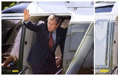 Obama naslijedio G. Busha: Glavom udario u helikopter 