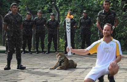 Skandal uoči OI: Ubili jaguara sa ceremonije nošenja baklje