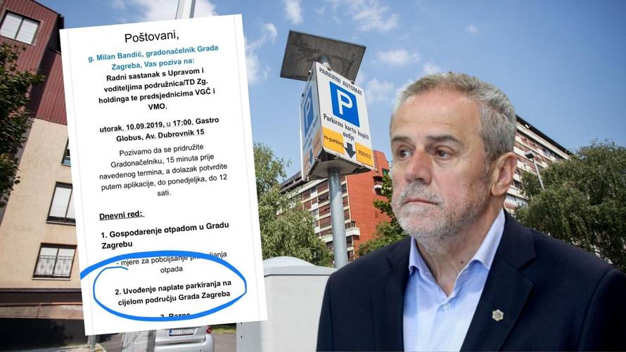 Bandić uvodi naplatu parkinga za cijeli Zagreb: 'To je harač...'