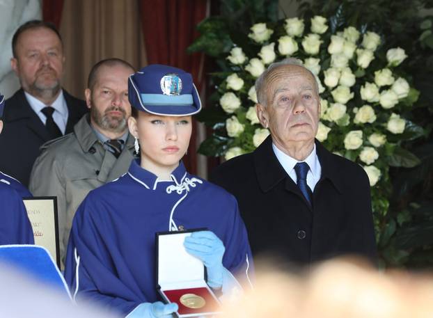 Zagreb: Odavanje počasti Miroslavu Ćiri Blaževiću na Mirogoju