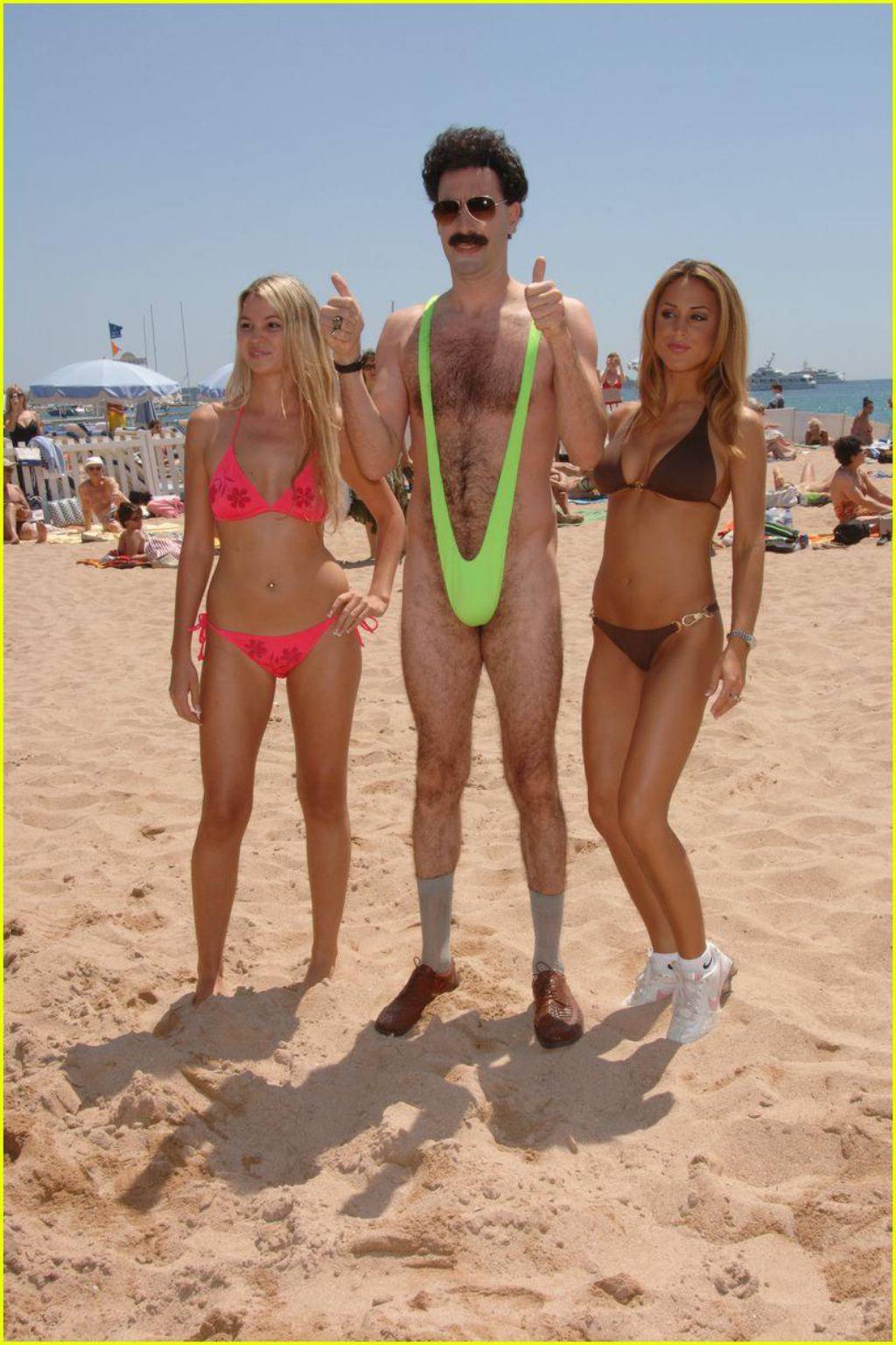 Vruće hlačice nisu više u modi, sada se u Novalji nosi "Borat"
