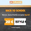 Aktiviraj mjesečni Oranž za samo 0,5 € i dobivaš kupon od 20 € za iSTYLE!