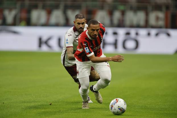 Italian soccer Serie A match - AC Milan vs Torino FC