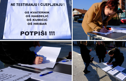 Roditelji osnovnoškolaca u Velikoj Gorici skupljaju potpise protiv testiranja u školama