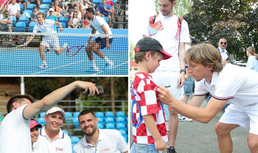 Modrić stigao u Petrinju, dijelio autograme i oduševio najmlađe