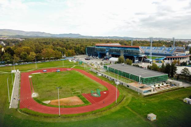 Fotografije iz zraka stadiona Maksimir i SRC-a Svetice