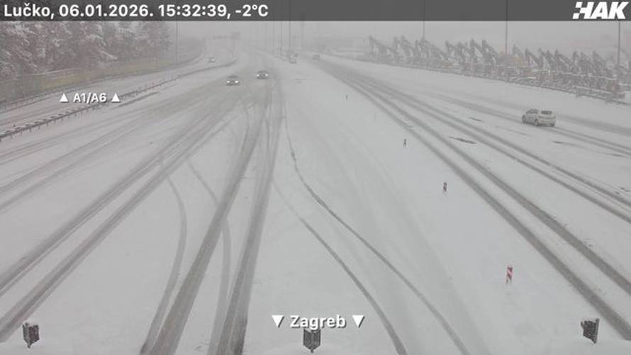 UŽIVO Zbog mećave i vjetra potpuno je zatvorena dionica autoceste A1! Oglasio se HAK