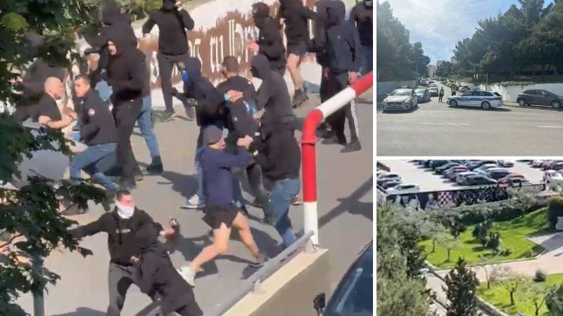 UŽIVO Posljednji 'Vječni derbi' sezone: Huligani se potukli uoči susreta, kvart blokira policija... 18 untitled design 2025 05 03t105855 887