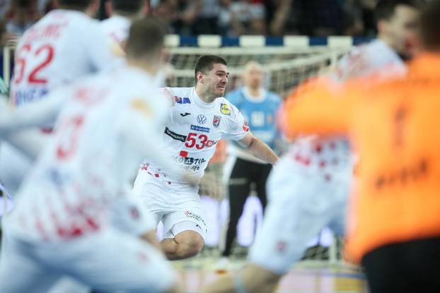 Zagreb: Slavlje rukometa&scaron;a Hrvatske nakon pobjede nad Ma&dstrok;arskom i prolaska u polufinale Svjetskog prvenstva
