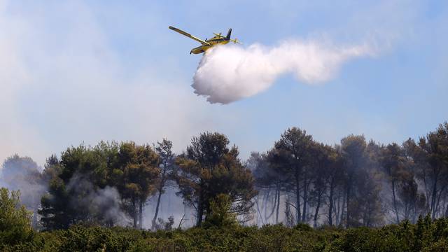 Opet gori šuma u blizini Ciste Provo, vatru gase dva kanadera