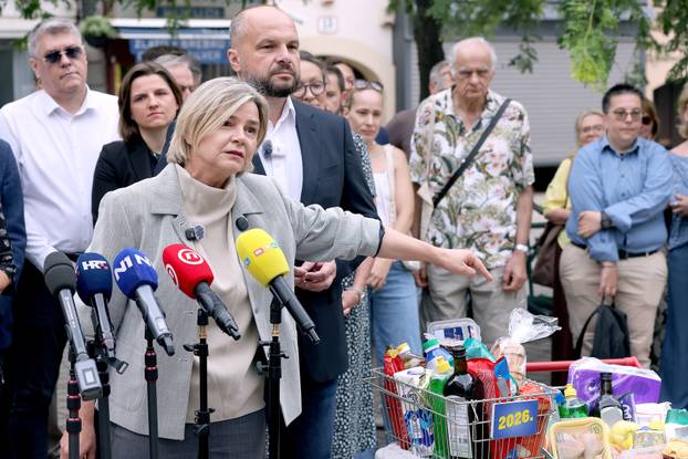 Zagreb: Mo&zcaron;emo! i SDP zavr&scaron;ili kampanju "Stopama Plenkovi&cacute;eve inflacije"