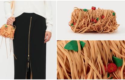 Isplati li se?  Ova realistična špageti torbica kuće Moschino košta više od 2000 eura