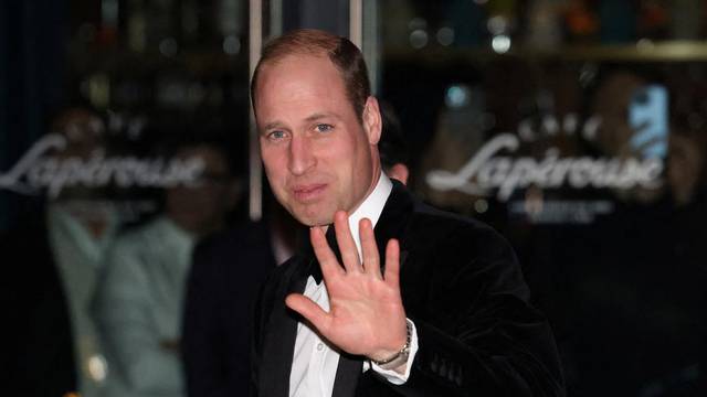 Britain's Prince William attends London's Air Ambulance charity gala dinner, in London