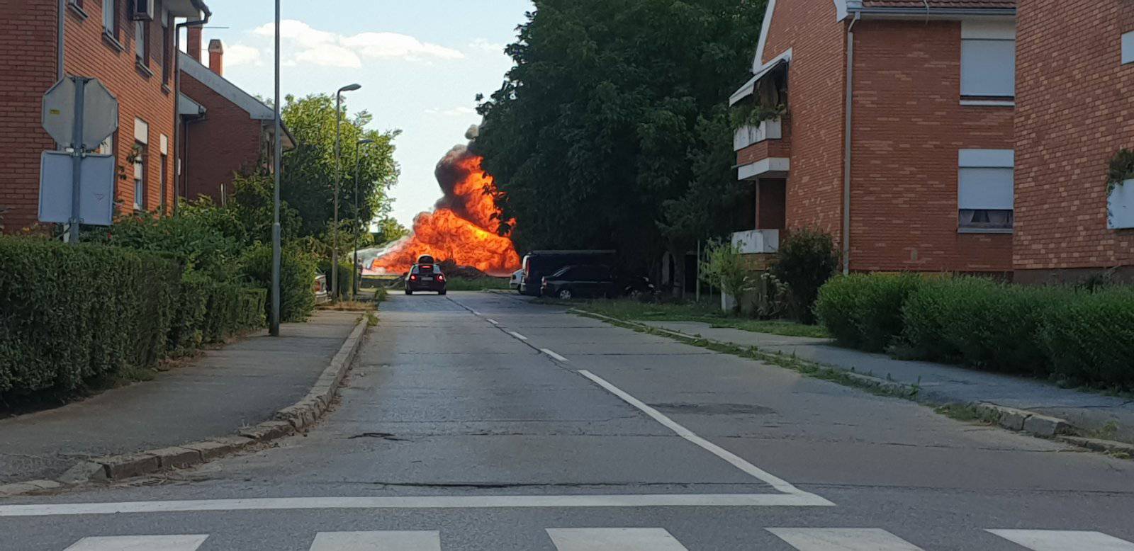 Buktinja u Vukovaru: 'Dim se proširio kroz cijelo naše naselje'