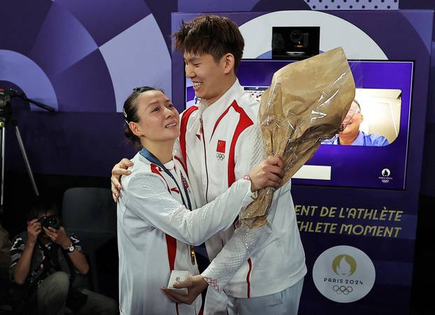 Badminton - Mixed Doubles Victory Ceremony
