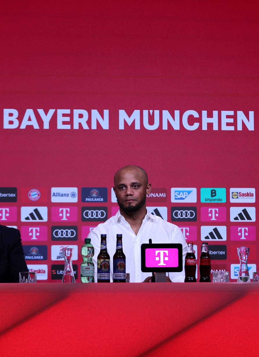 Bayern Munich present new coach Vincent Kompany