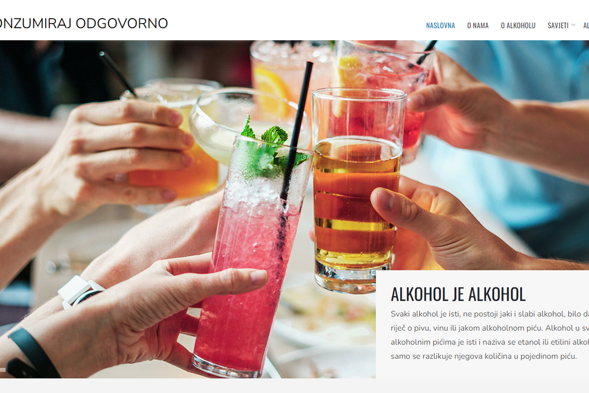 HUP pokreće društveno odgovornu kampanju o važnosti umjerene konzumacije alkohola