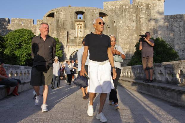 Dubrovnik: Giorgio Armani u&zcaron;ivao je u &scaron;etnji Stradunom