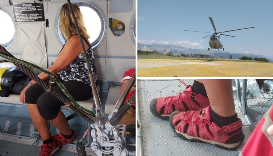 Spasili Čehinju u sandalama