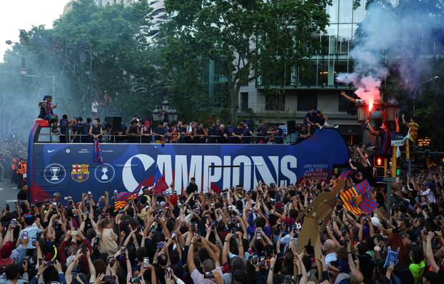 LaLiga - FC Barcelona Victory Parade