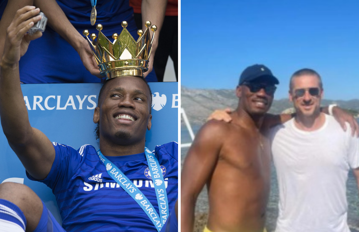 Veliki Didier Drogba trenutno uživa s prijateljima na Korčuli