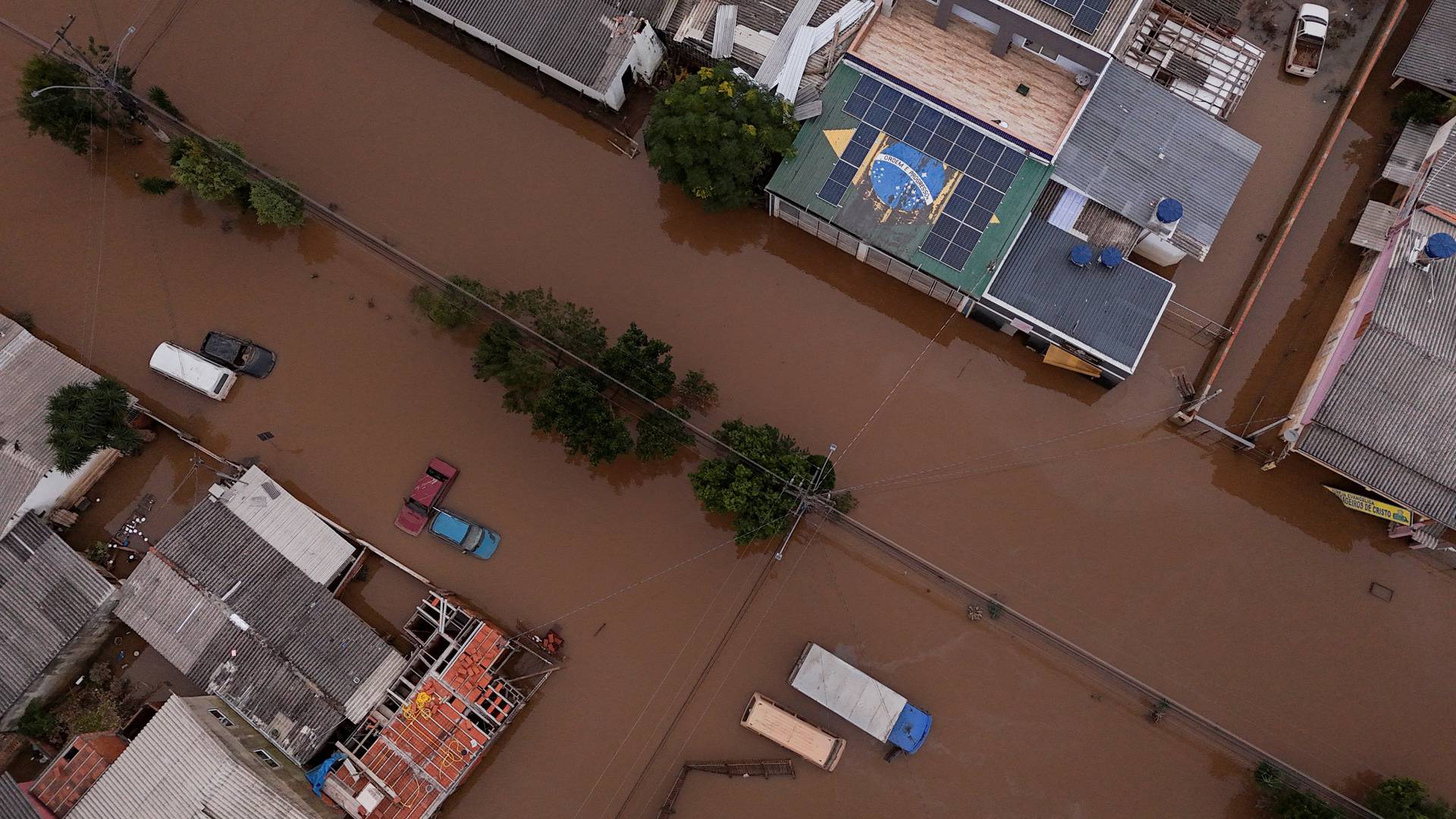 Flooding due to heavy rains in Rio Grande do Sul