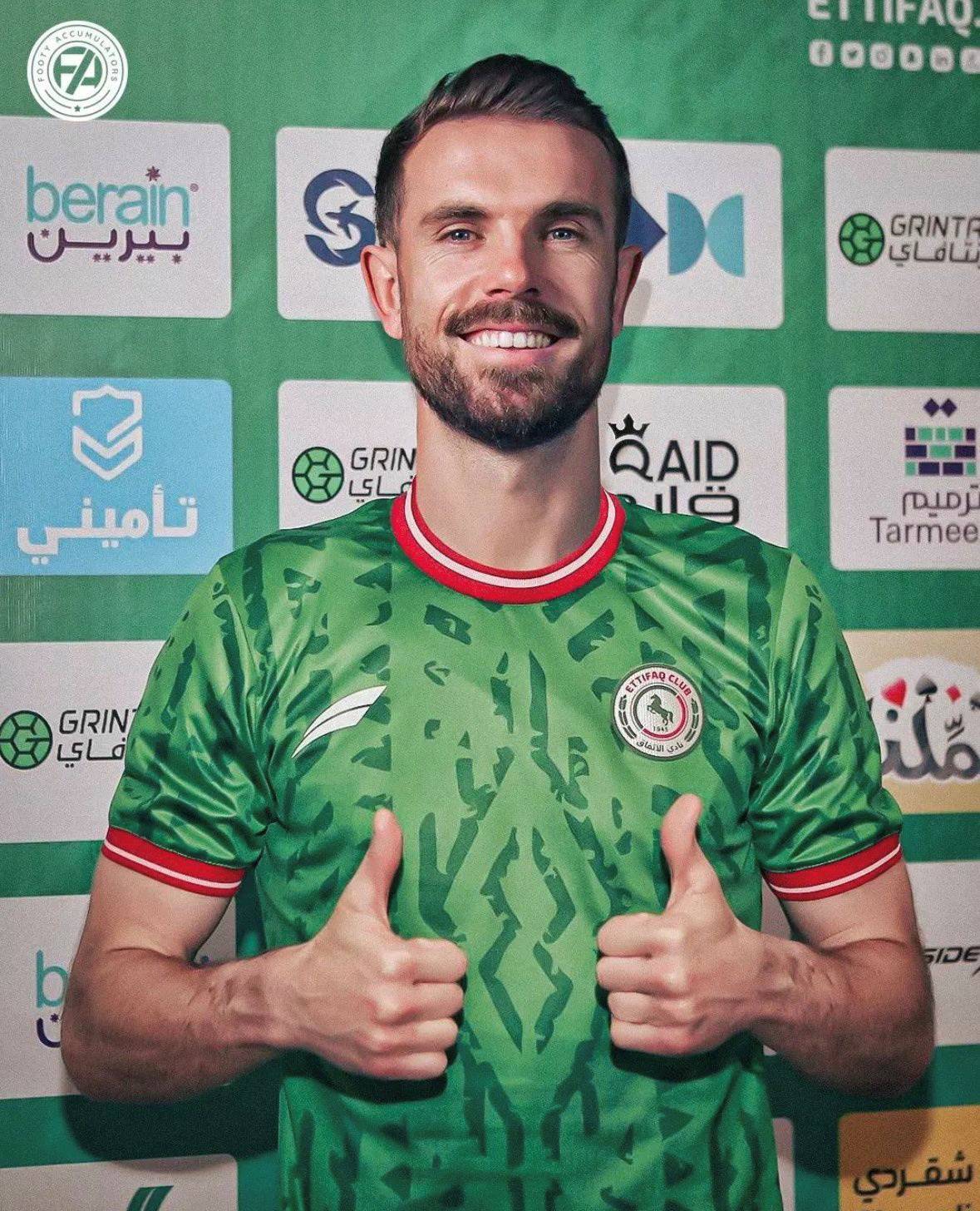 Al-Ettifaq unveil Jordan Henderson