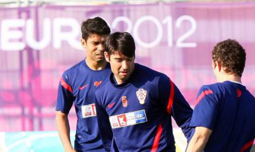 Vedran Ćorluka je napustio trening zbog zatezanja lože