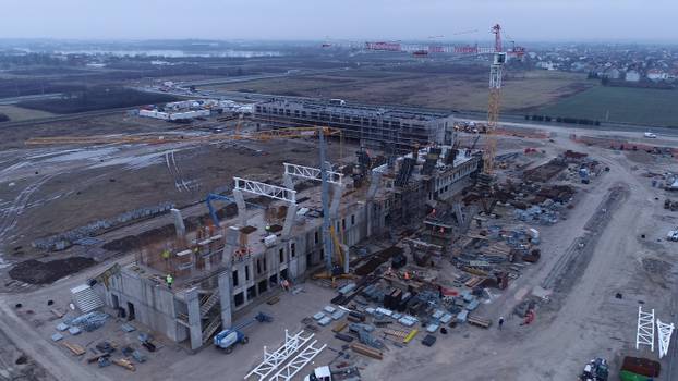 FOTO Pogledajte kako raste novi dom 'vatrenih' u Gorici!