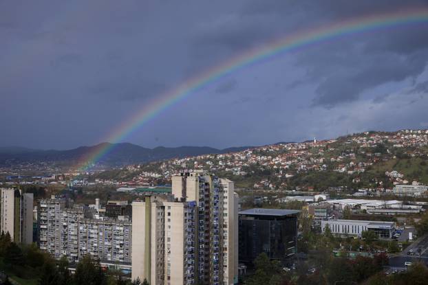 Duga iznad Sarajeva 