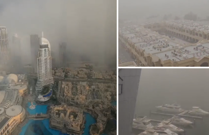 VIDEO Pogledajte trenutak kad je Dubai 'nestao' u par sekundi