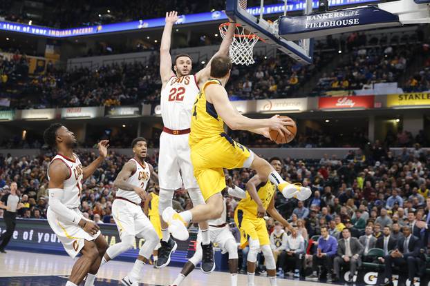 NBA: Cleveland Cavaliers at Indiana Pacers