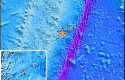 Potres jačine 7.1 po Rihteru pogodio otočje u Tihom oceanu
