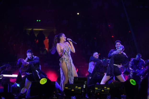 Beograd: Posljednji koncert Aleksandre Prijović u Beogradskoj Areni u sklopu regionalne turneje "Od istoka do zapada"