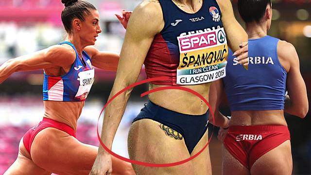 FOTO Slike prije i poslije: Srpska atletičarka ima novo prezime, a na preponi više nema tetovažu