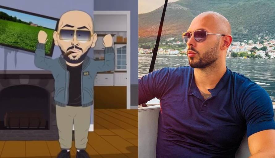 Andrewu Tateu se rugaju u seriji 'South Park', ali on ne nasjeda: 'Upoznao sam jednog heroja!'